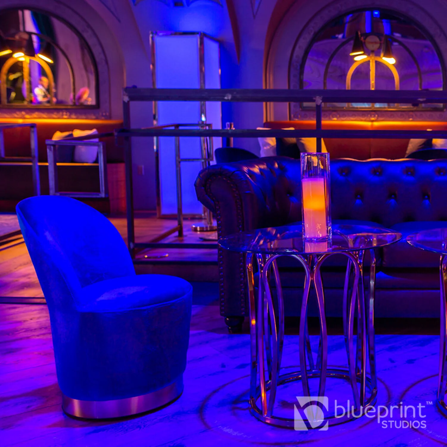 TREVI OTTOMAN — BLUEPRINT STUDIOS EVENT RENTALS SAN FRANCISCO BAY AREA
