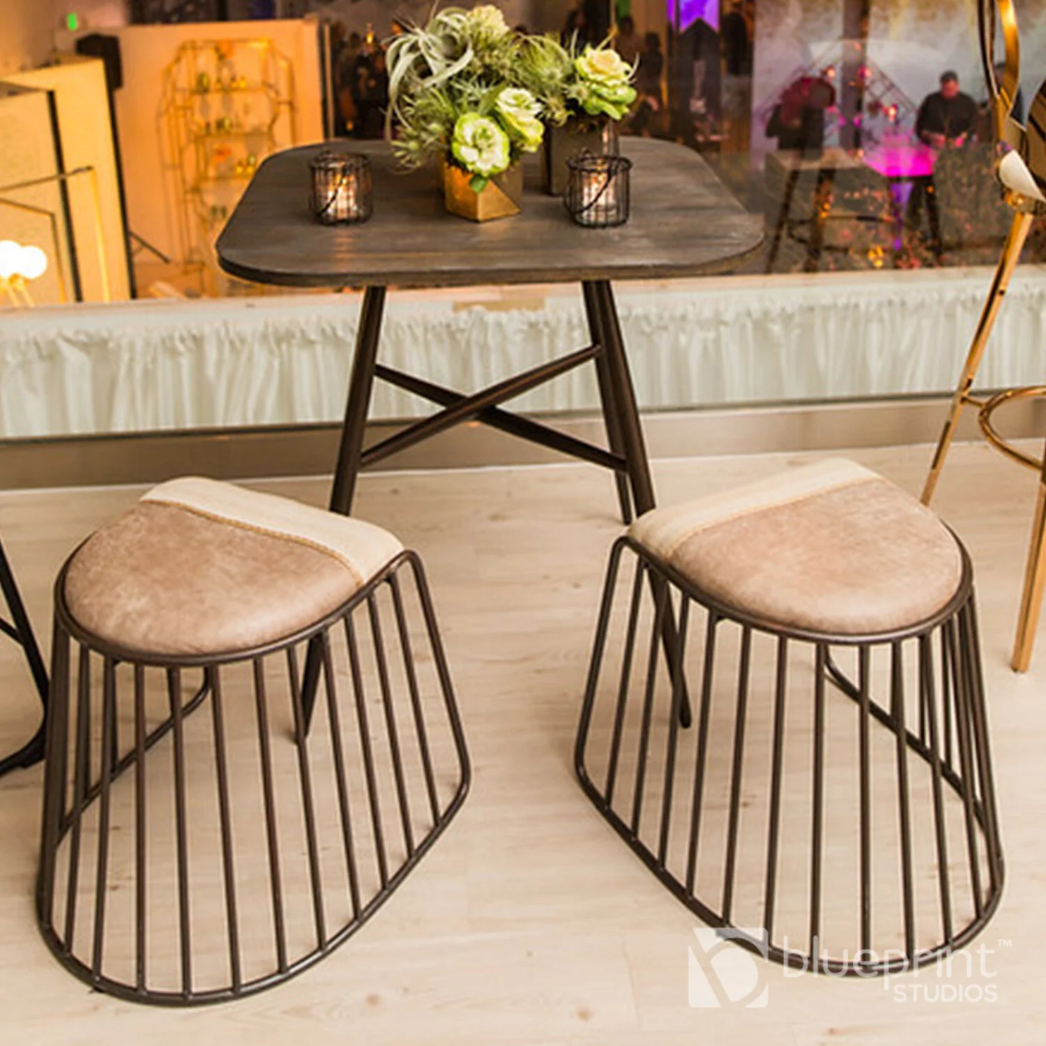 PORTOFINA OTTOMAN — BLUEPRINT STUDIOS EVENT RENTALS SAN FRANCISCO BAY AREA