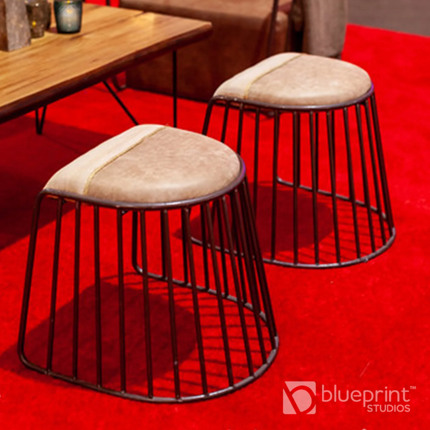 PORTOFINA OTTOMAN — BLUEPRINT STUDIOS EVENT RENTALS SAN FRANCISCO BAY AREA