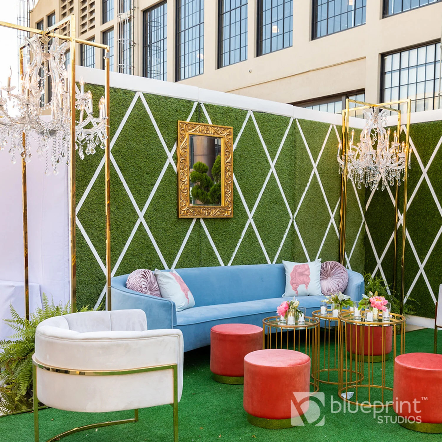 HARLOW OTTOMAN — BLUEPRINT STUDIOS EVENT RENTALS SAN FRANCISCO BAY AREA
