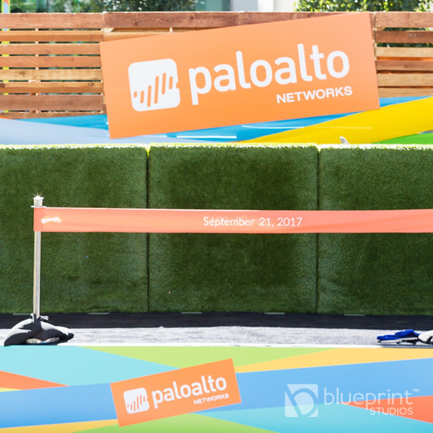 GRASS WALL DIVIDER — BLUEPRINT STUDIOS EVENT RENTALS SAN FRANCISCO BAY AREA