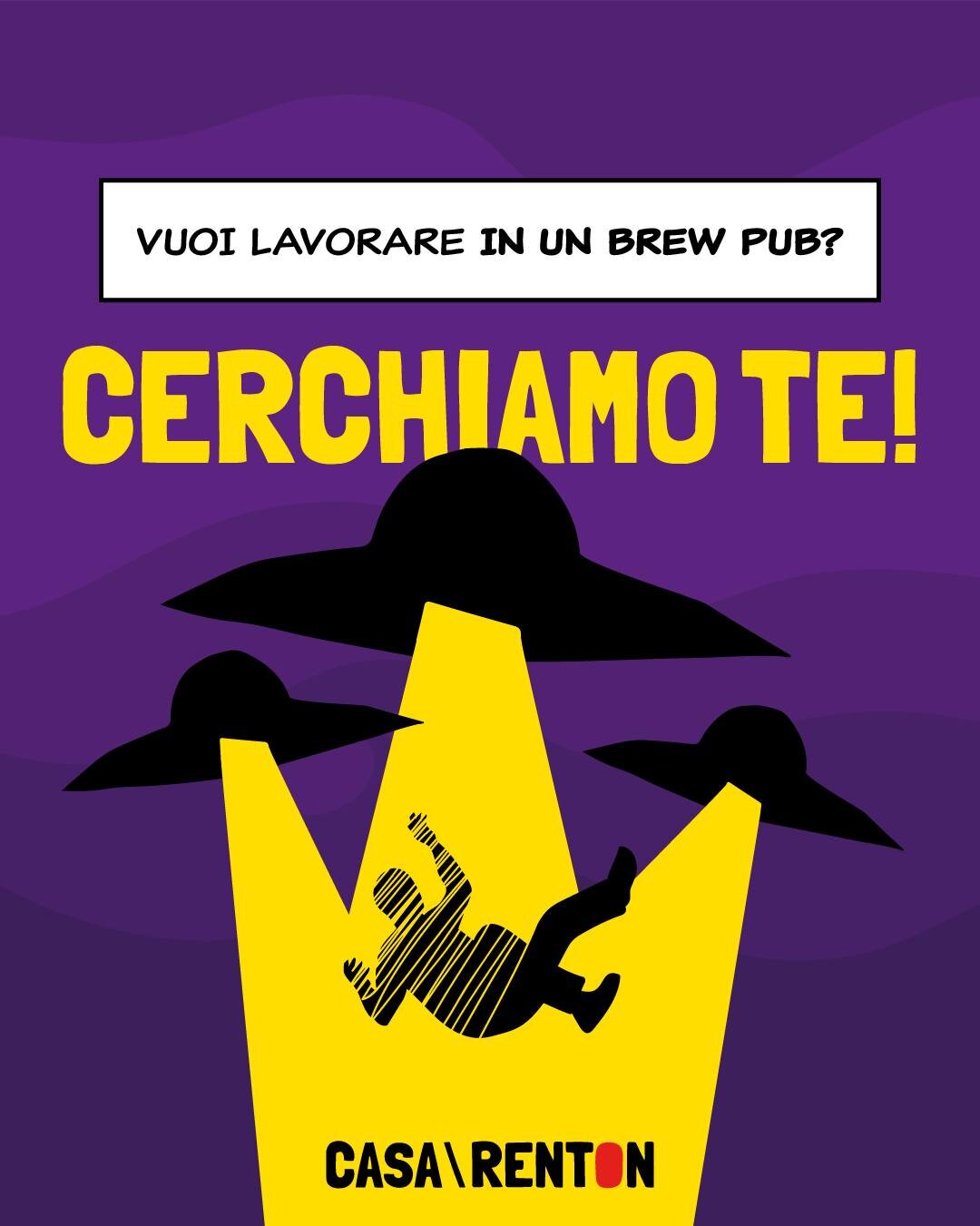 VUOI LAVORARE IN UN BREW PUB?!? 𝗖𝗘𝗥𝗖𝗛𝗜𝗔𝗠𝗢 𝗧𝗘! 🫵

🔍 Cerchiamo 2 figure (Responsabile di sala + Cameriere/a) con un minimo di esperienza, da aggiungere alla nostra brigata di sala.

Unisciti a noi! ⚡

Invia il tuo CV
✉️ amministrazione@bir