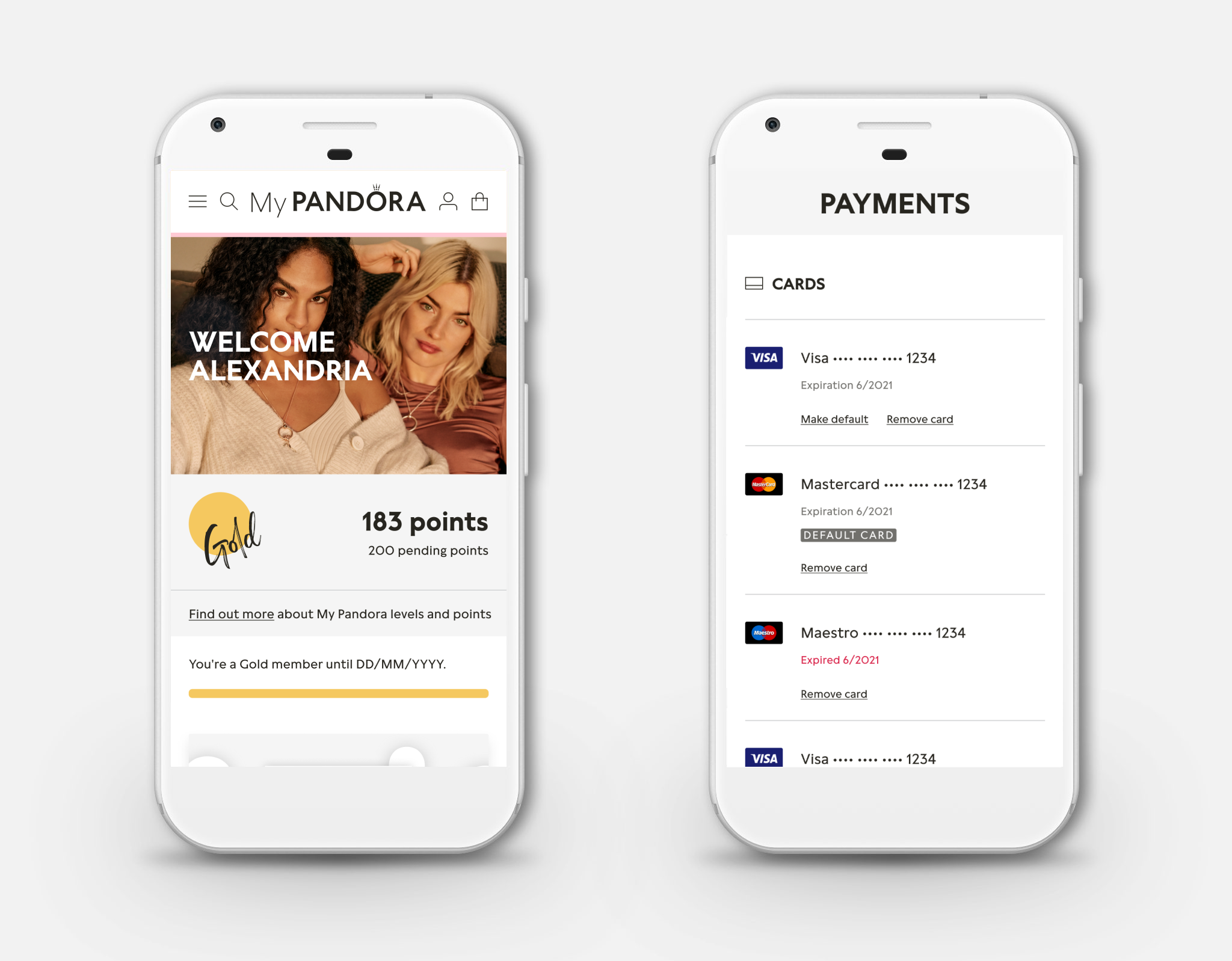 PANDORA - MY PANDORA ACCOUNT