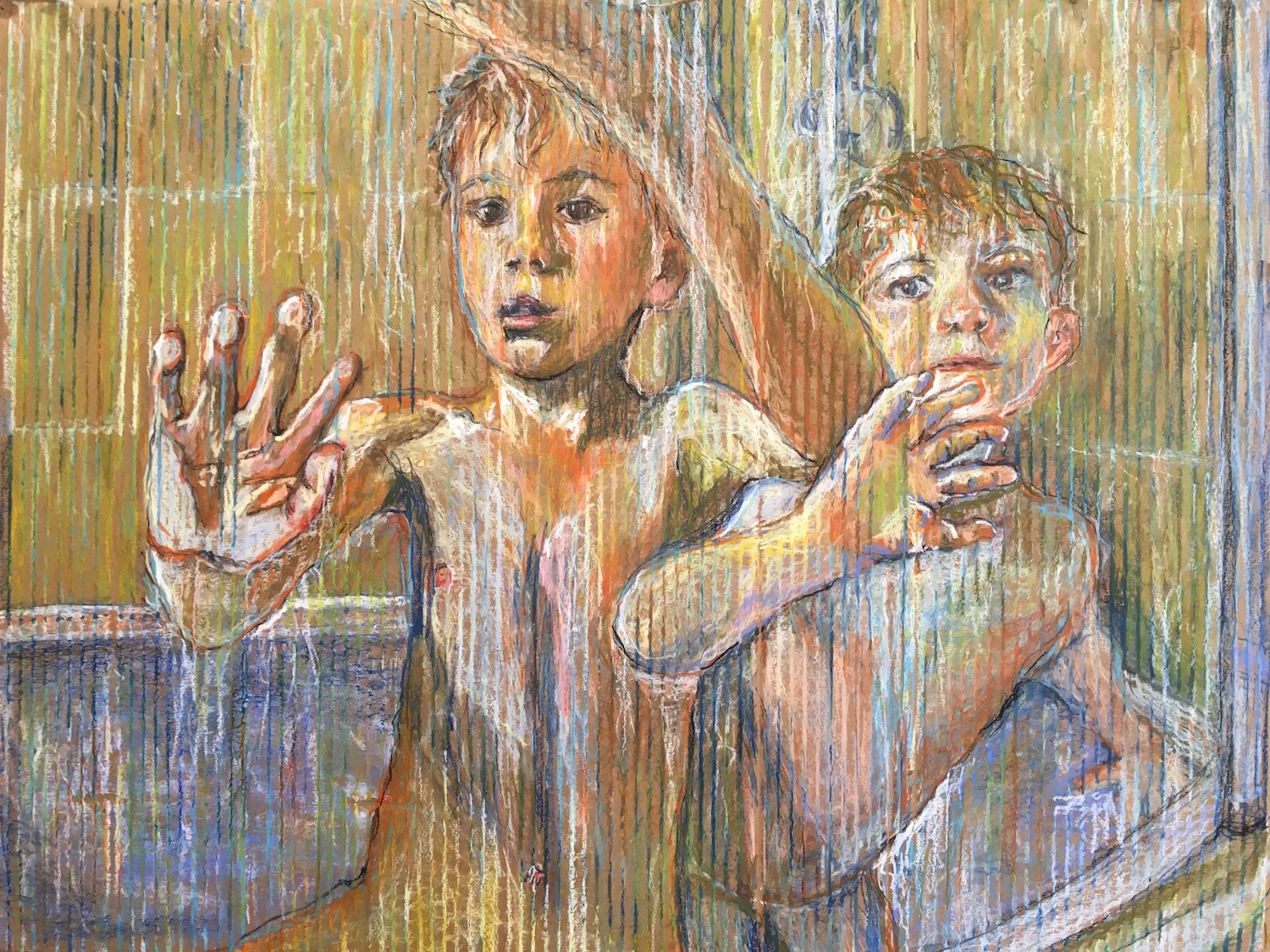Alice Parsloe Art The Shower Door.JPG