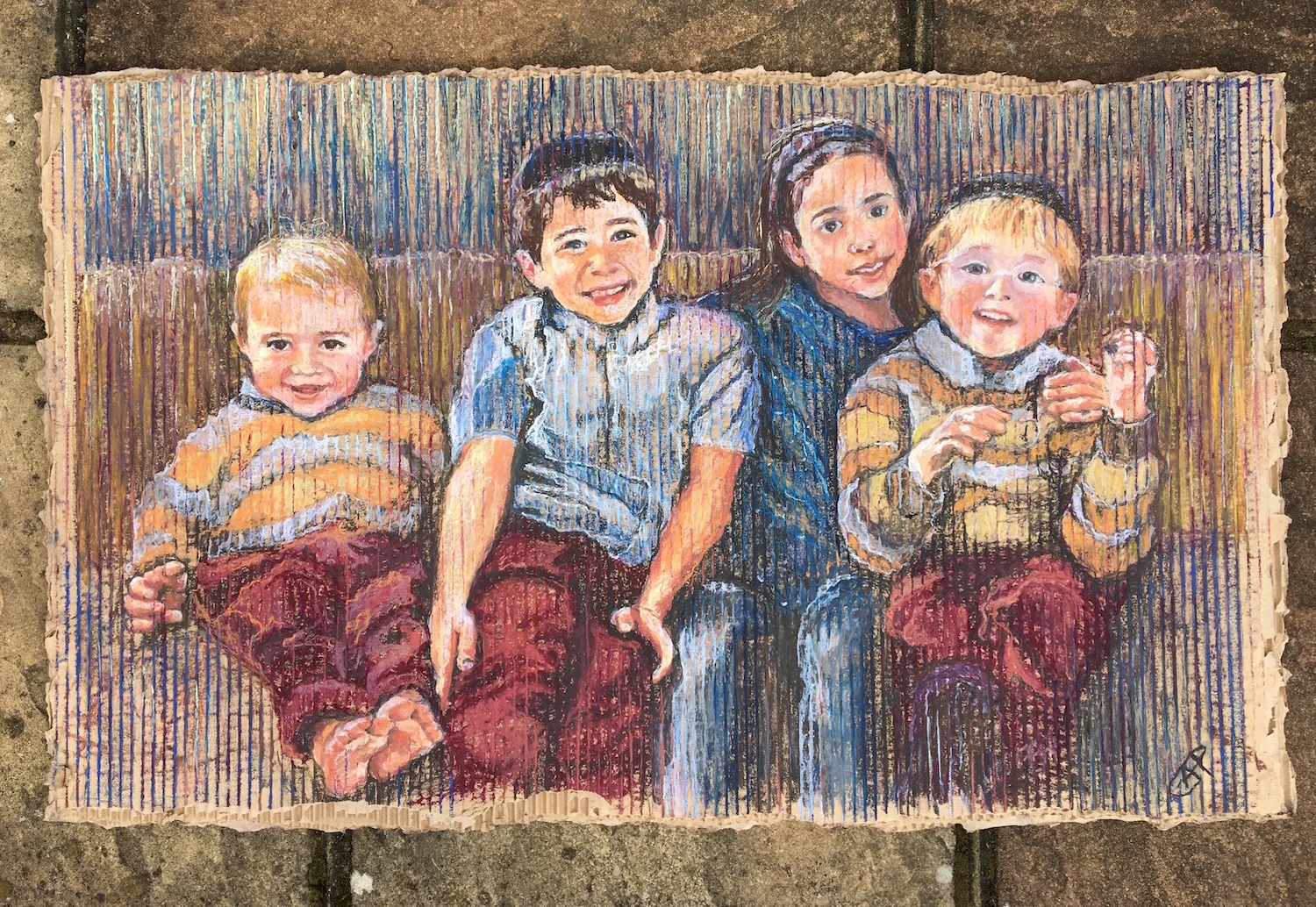 DH commissioned portrait by Alice Parsloe