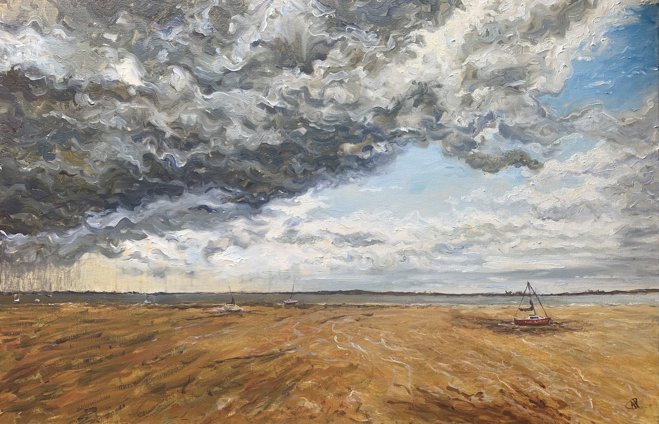 Storm departing by Alice Parsloe.JPG