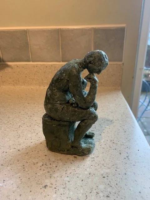 The Thinker lost wax model 