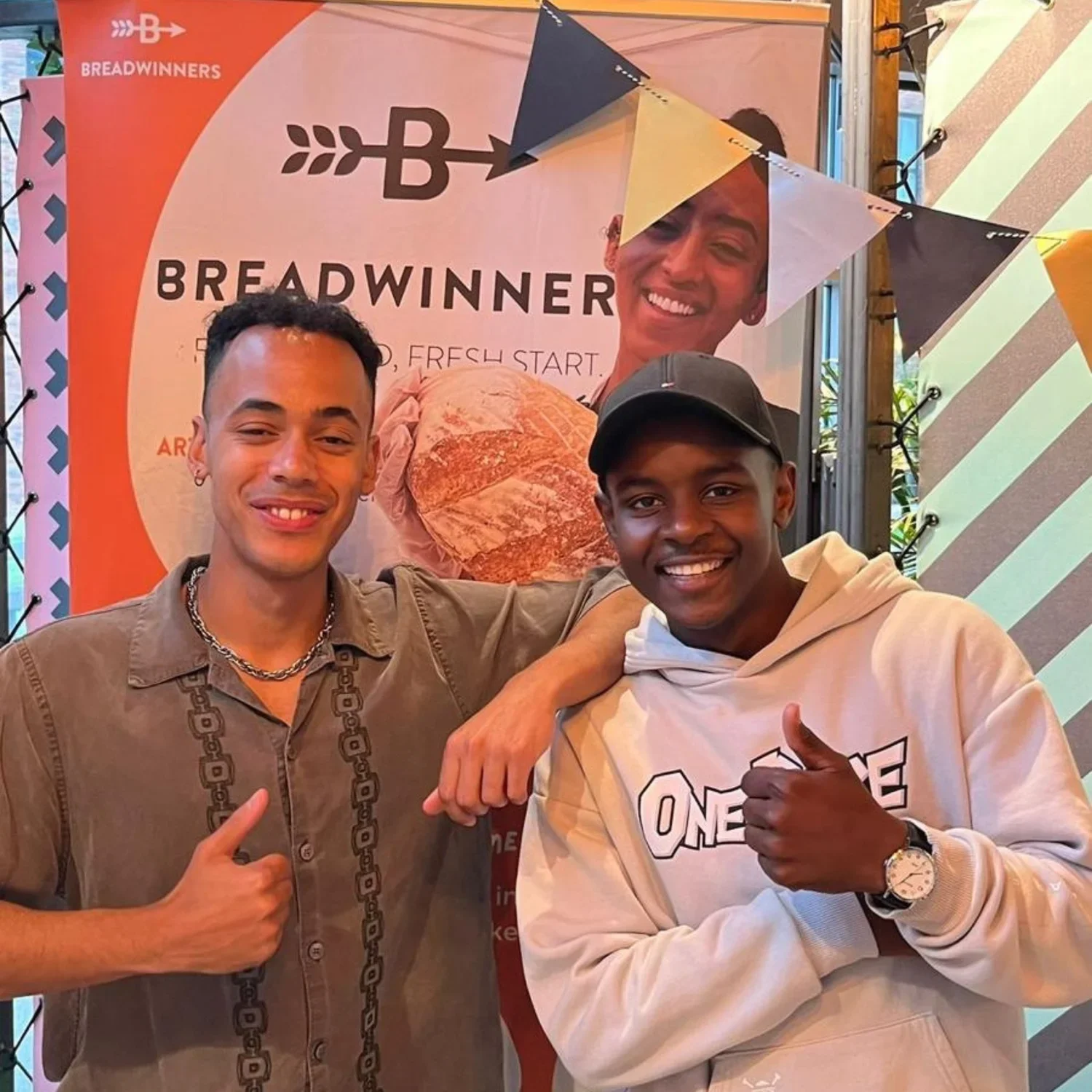 Learning in colour: Joel and Alaa’s Mentorship Journey