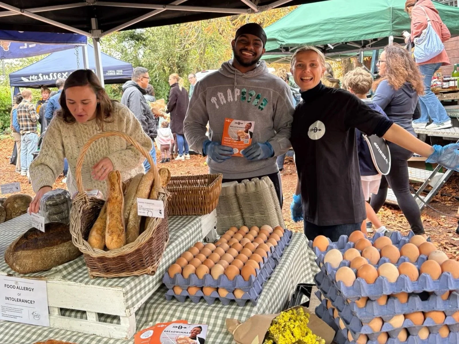 Building Confidence and Community: Breadwinners x The Sussex Peasant