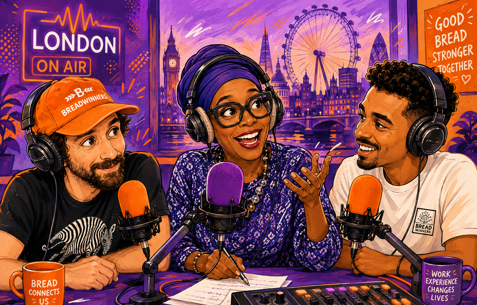 Building Confidence, Community and Careers: Breadwinners on BBC Radio London