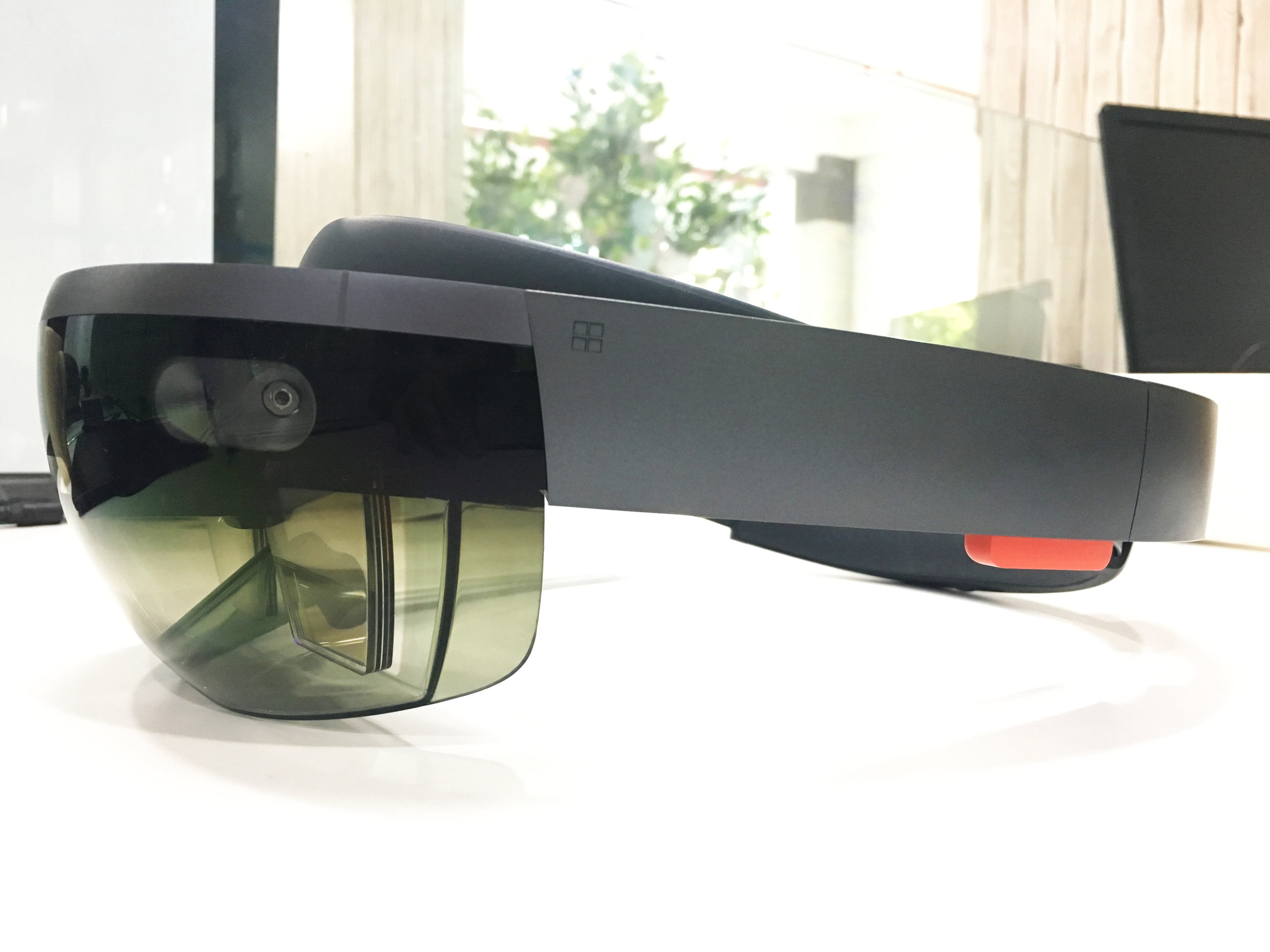 The Microsoft HoloLens