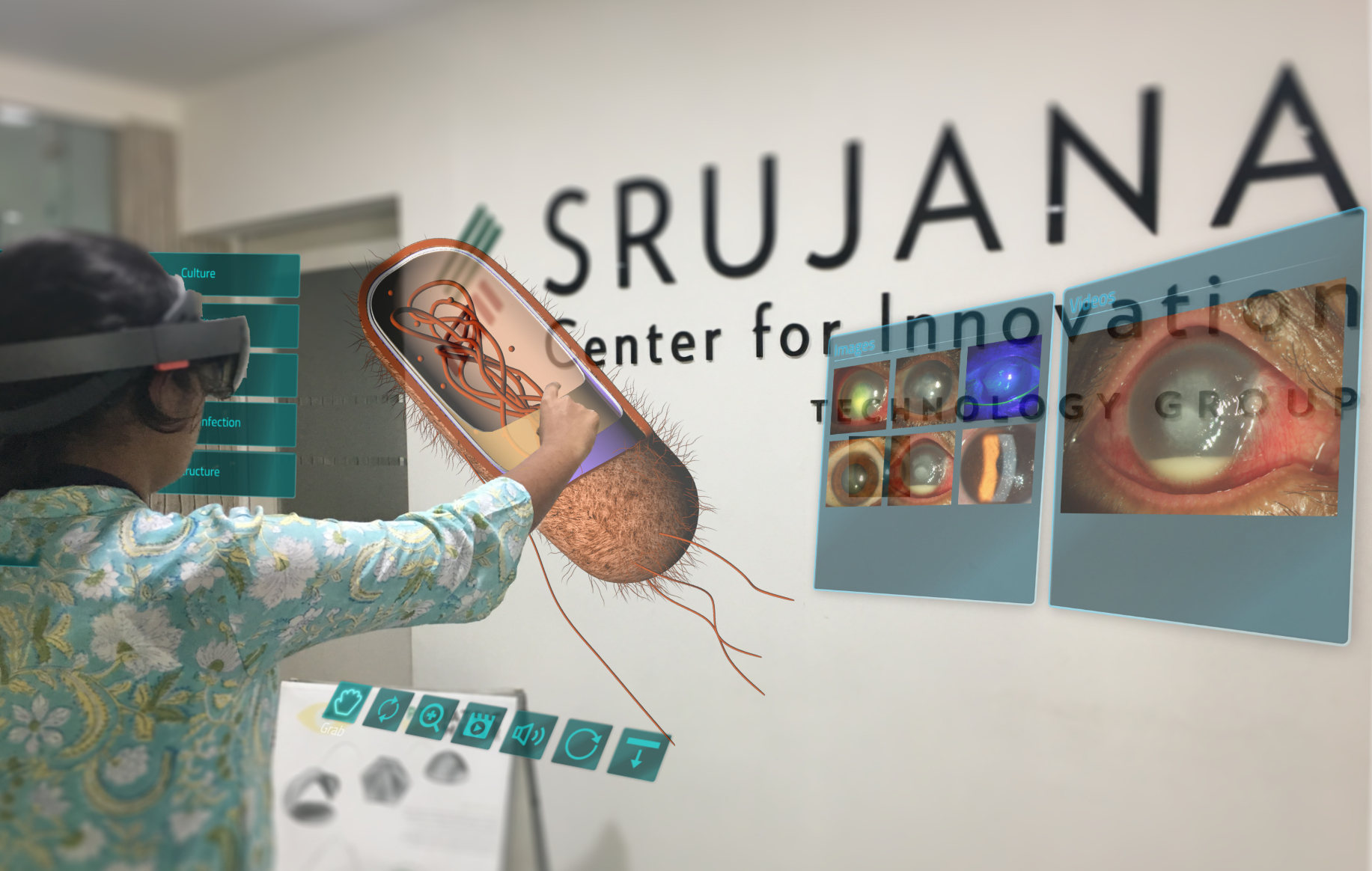Visualization of the application