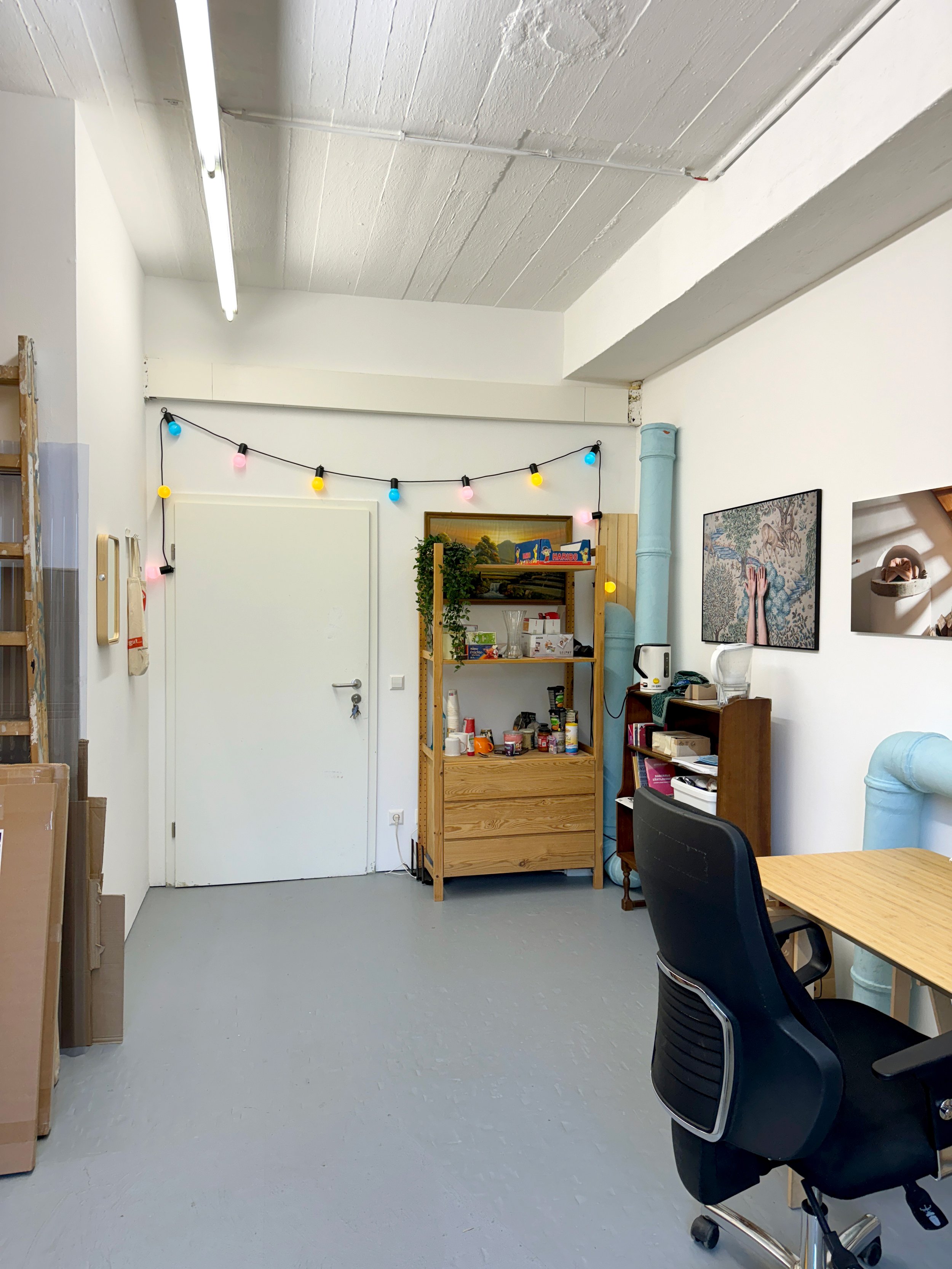 Gemütliches Atelier zur Untermiete im Atelierfrankfurt
