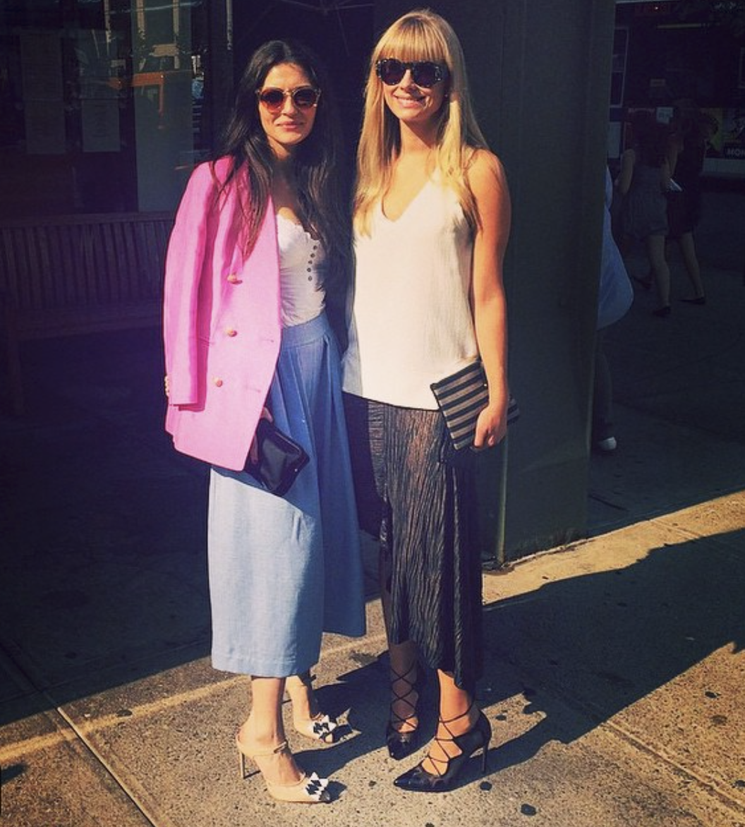 @ moshalundstrom Breakfast with @biondacastana 's Natalia Barbieri. #girlinbc 💕