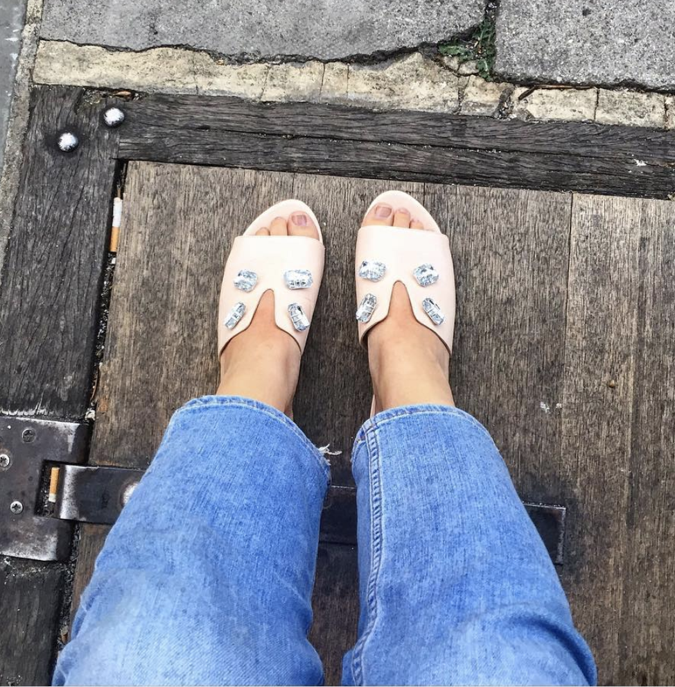 @ oliviagillespienorris Never taking them off. Ever. ✋🏼 @biondacastana #girlinBC