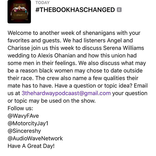 Another hot 🔥 one from #3THWP . Click the link to listen . #podsincolor #podcast #audiowavenetwork #ridethewave 🌊