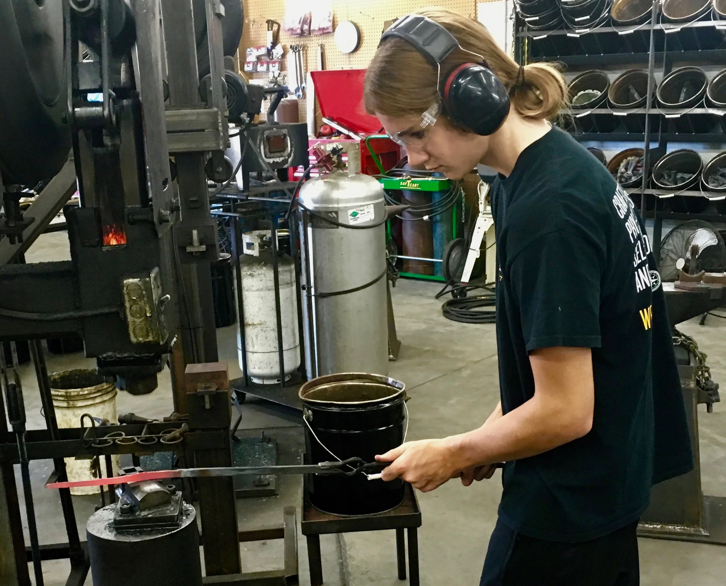 Blacksmithing at Northern Crescent Iron Works