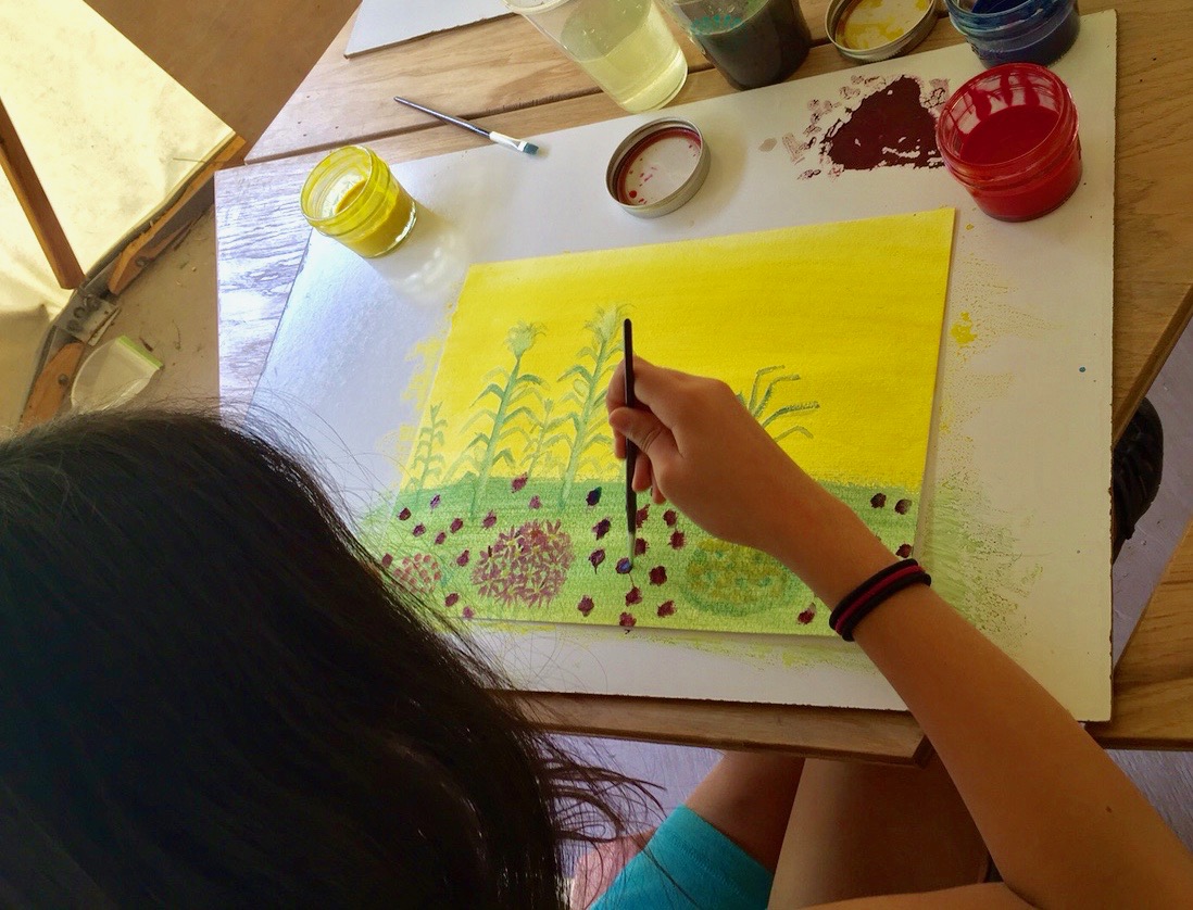 An arts integrated curriculum brings forth the native creativity that lives in each learner