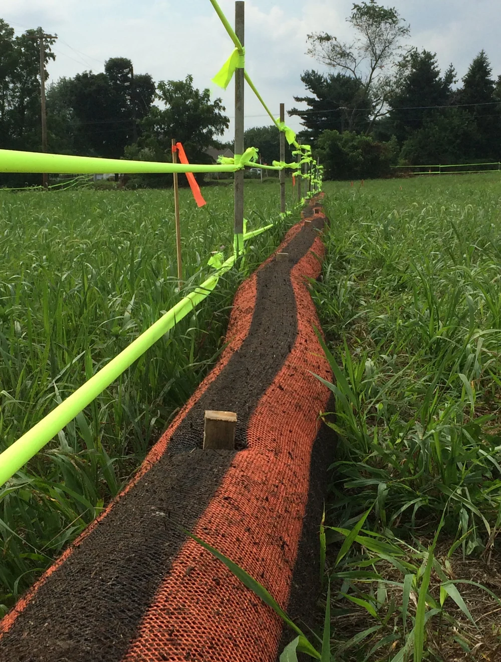 Erosion Control Sock — Weaver Mulch