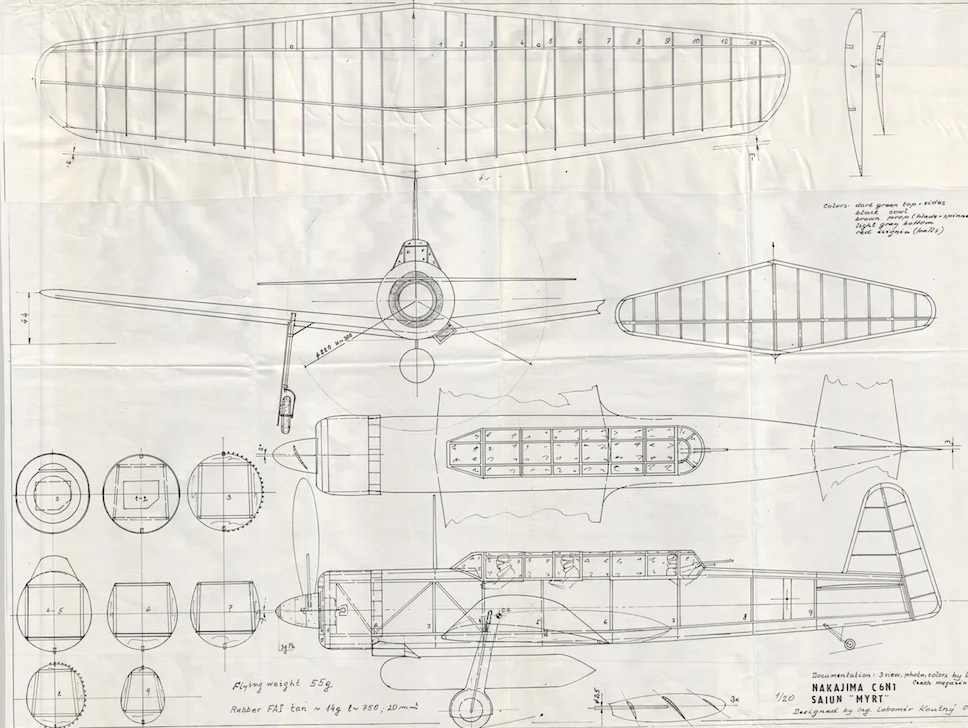 Nakajima C6N1 Saiun Myrt