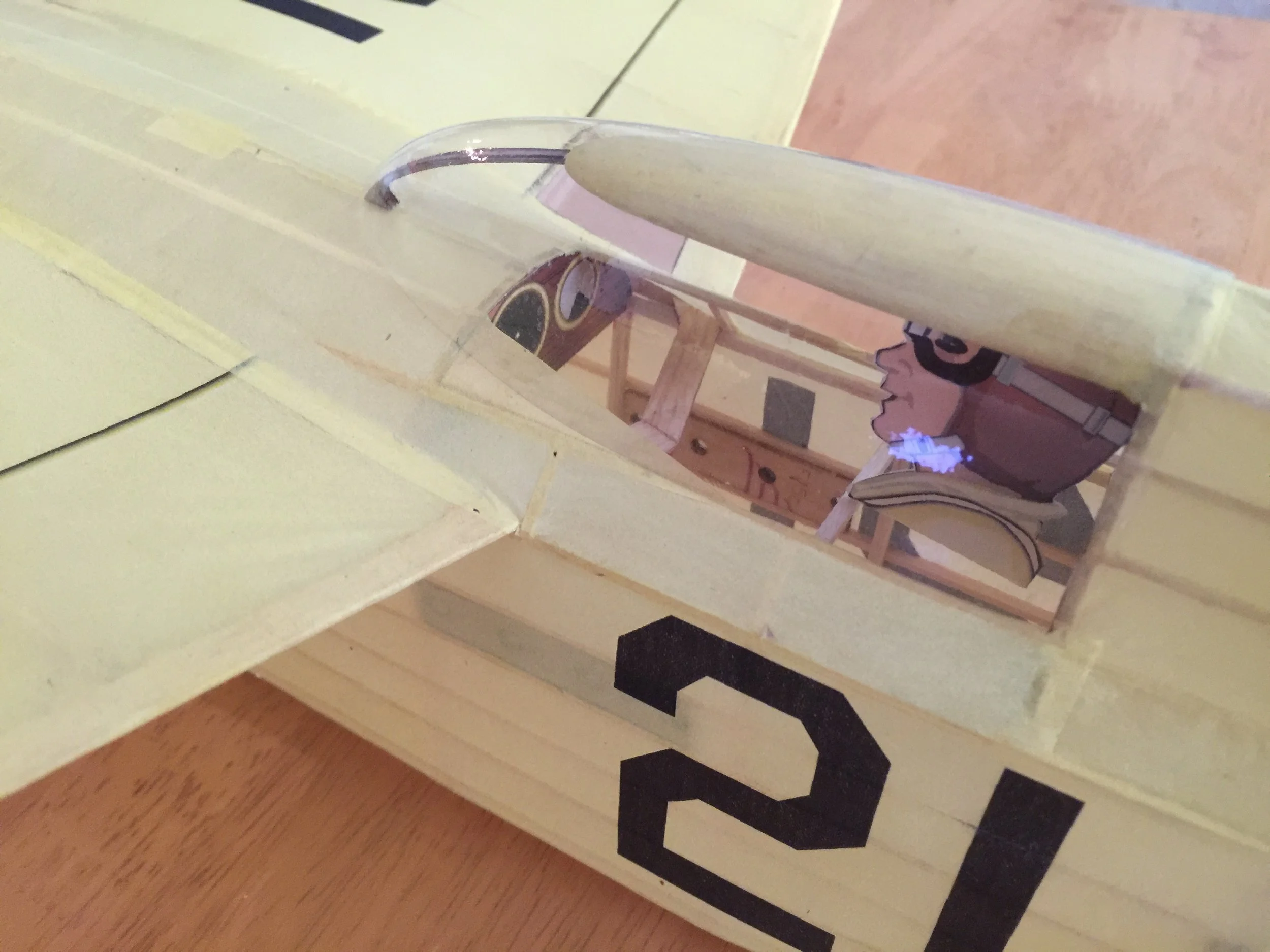 Chambermaid cockpit art