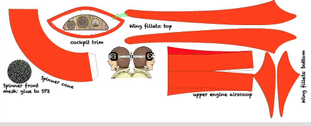 Cockpit art and trim for 24" Mr Smoothie