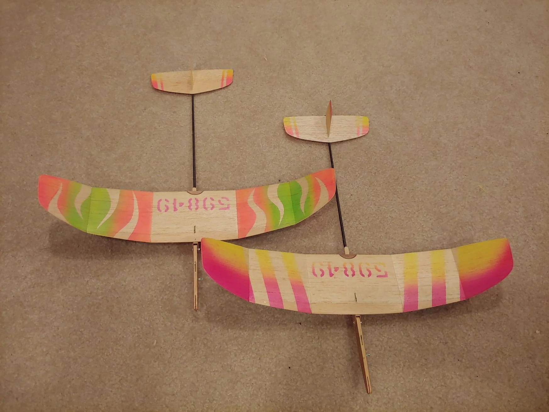 Bruce Kimball's Hoosier Kitty 18" cat glider