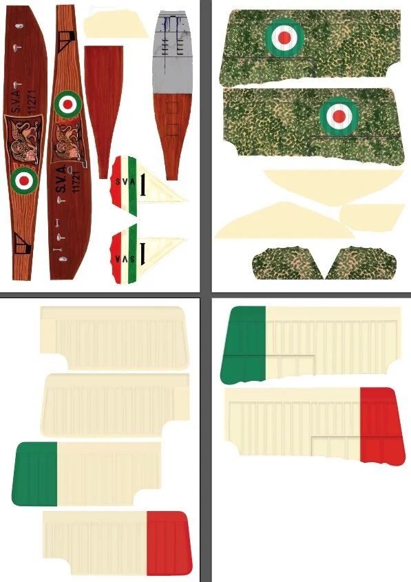 Ansaldo SVA-5 Tissue