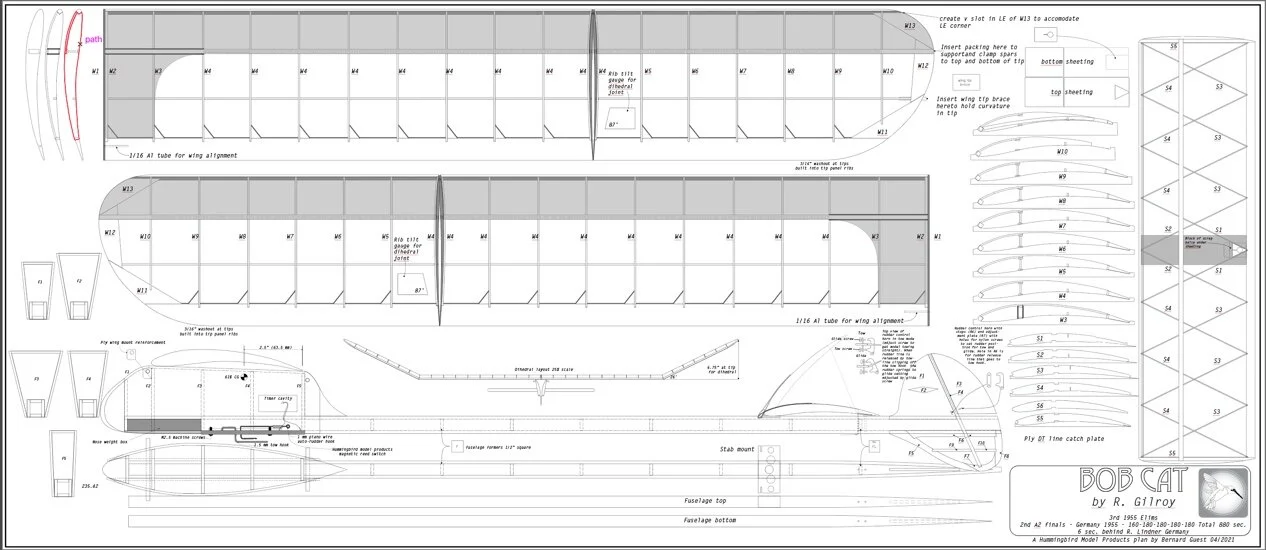 Gilroy's Bobcat A2 towline glider