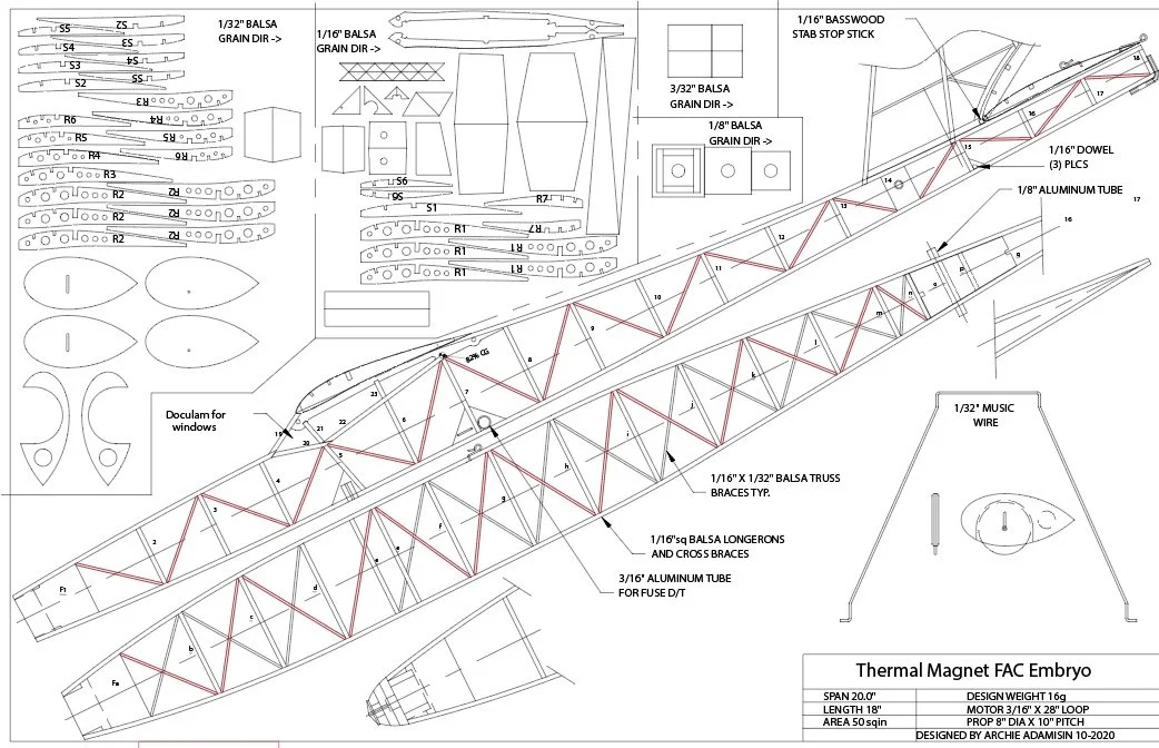 Archie Adamisin's Thermal Magnet Embryo plan