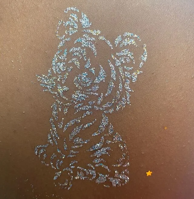 We were at a second location today in Montgomery Village, Maryland 🧡💚💙💛💜🖤❤️ Had a great time painting for my &ldquo;regular&rdquo; clients 😀 #MontgomeryVillage #Gaithersburg #MontgomeryCounty #WashingtonDC #DC #dmv #dmvart #dmvevents #DmvFaceP