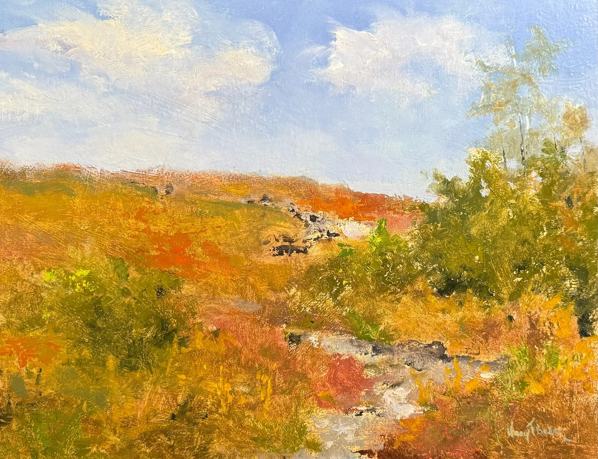 October, Clary Hill