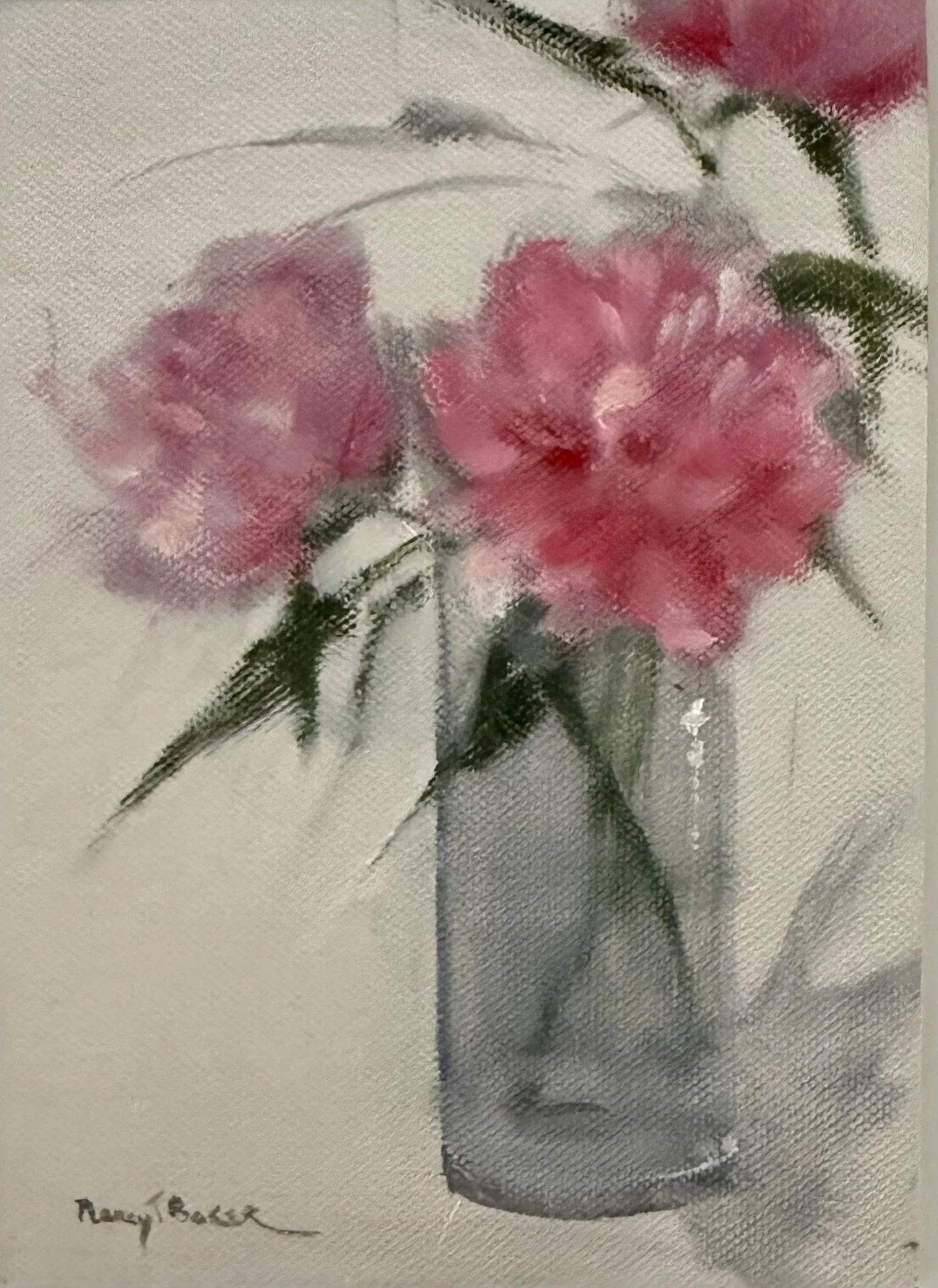 Peonies in Glass