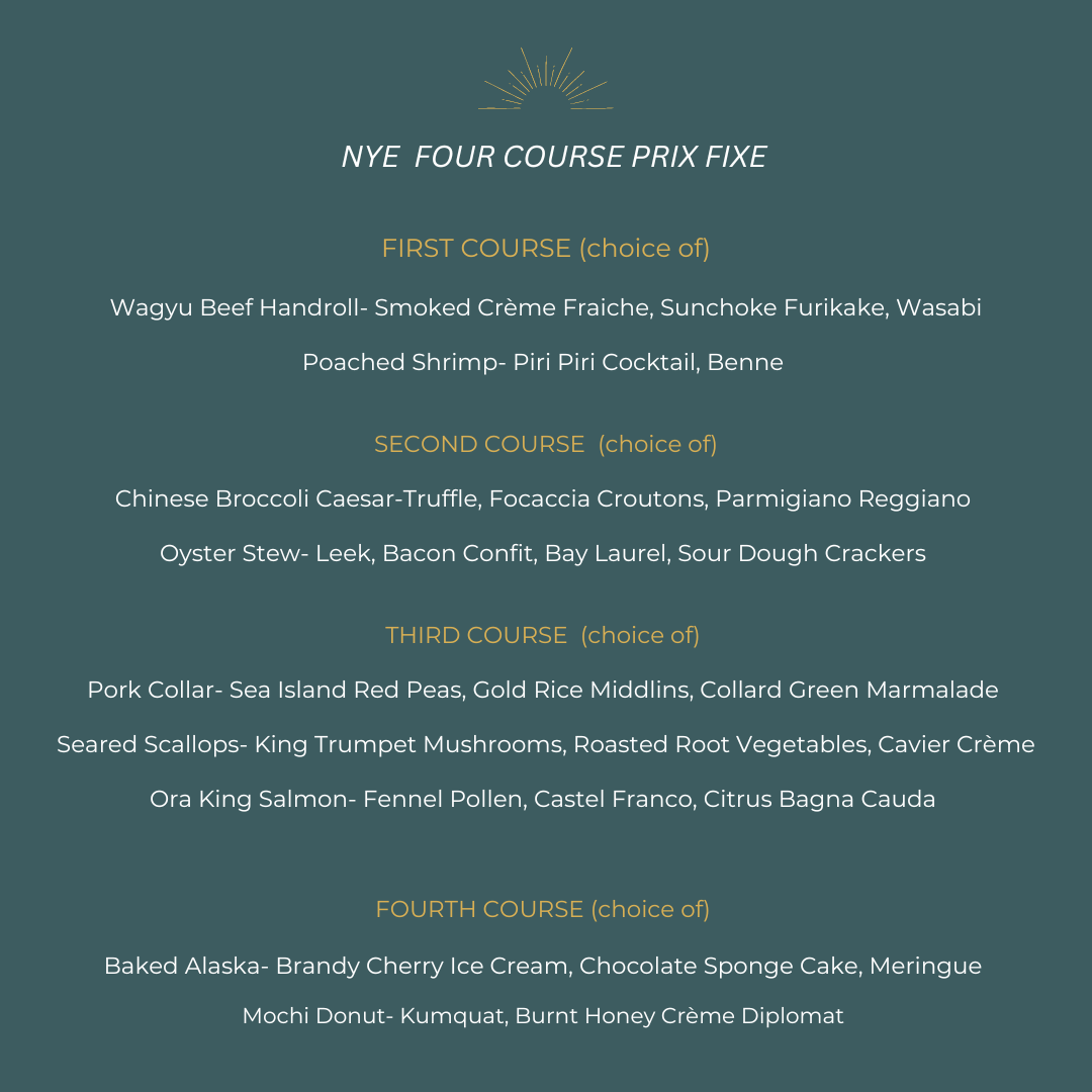 Tuesday Night Prix Fixe — Virginia's