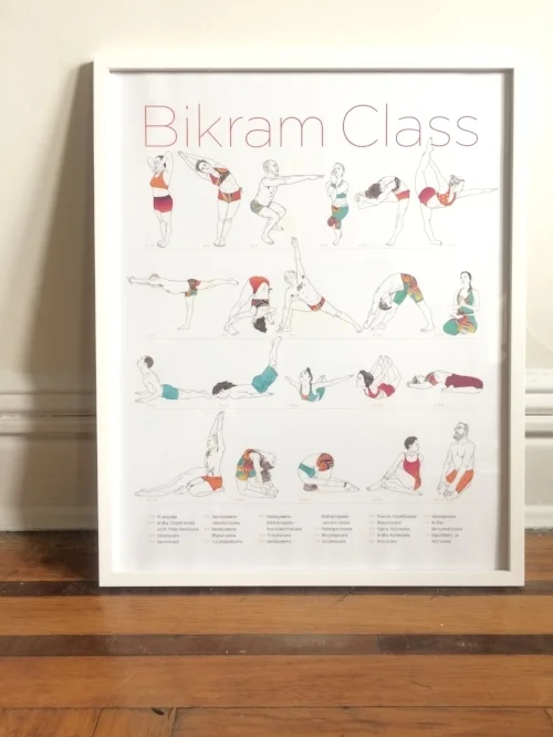 Bikram Class Print 2018