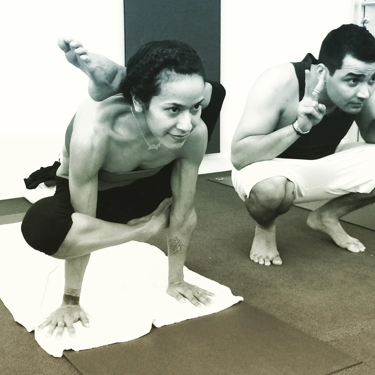 &zwnj;
Holy sh*t, this photo is 10 years old. I&rsquo;m just glad I still have this posture. It&rsquo;s a happy memory of @devkapilyoga at @pureyogatexas 
&zwnj;
I want to hug my yoga family! 
But, like, after a shower because 🥵.
&zwnj;
 C L A S S E