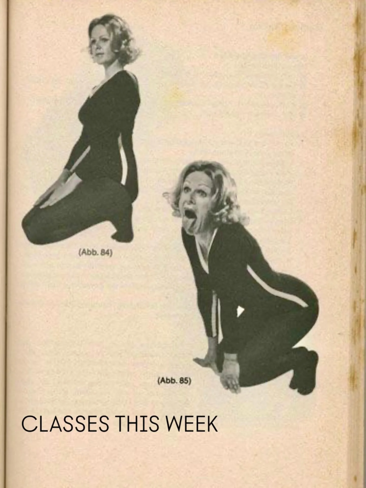 &zwnj;
C L A S S E S +  W O R K S H O P S
 = = = = = = = = = = = = = = = = = =
&zwnj;
TUESDAY ✌🏼
- 2pm Shapeshifting (Backbending) 75
  @spiritlab_yoga 39th St
&zwnj;
WEDNESDAY 🐪
- 10am Classic 26+2 Hot 90
- 12pm Shapeshifting 90
  @yogatribebrookl