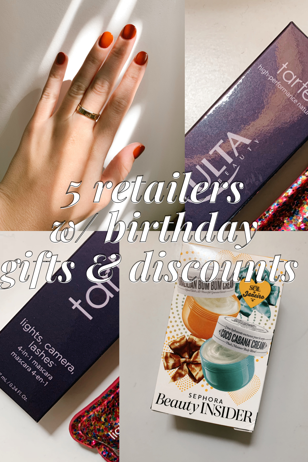 5 Retailers with Free Gifts &amp; Discounts During Your Birthday Month