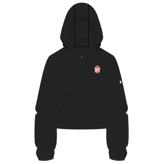 CW - UA Women's Armour Fleece Pro FZ Hoodie - 6010941-001