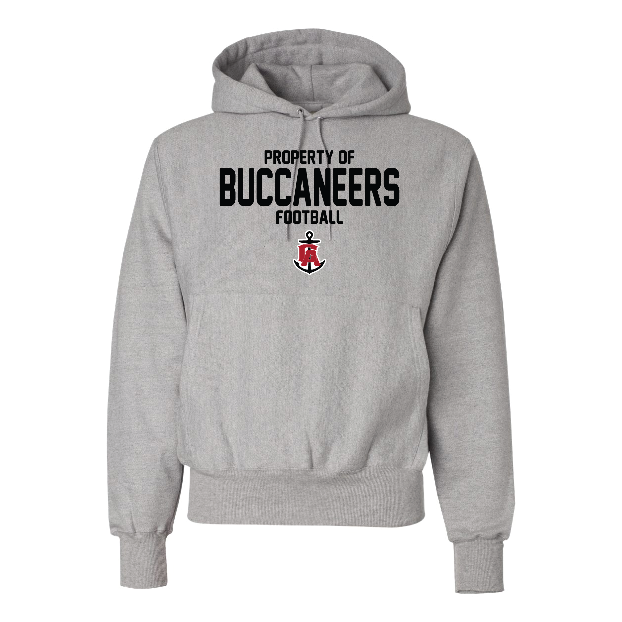 Buc Champion Reverse Weave Fleece Hoodie S101 Oxford Teamsites