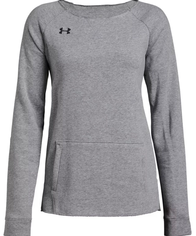 Blitz - UA Women's Hustle Fleece Crew - 1305784-025