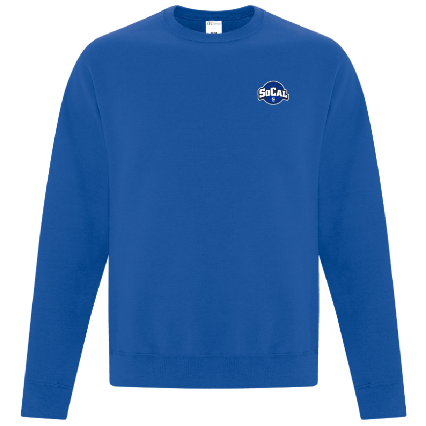 SoCal - ATC Adult Fleece Crewneck Sweater - ATCF2400/Royal