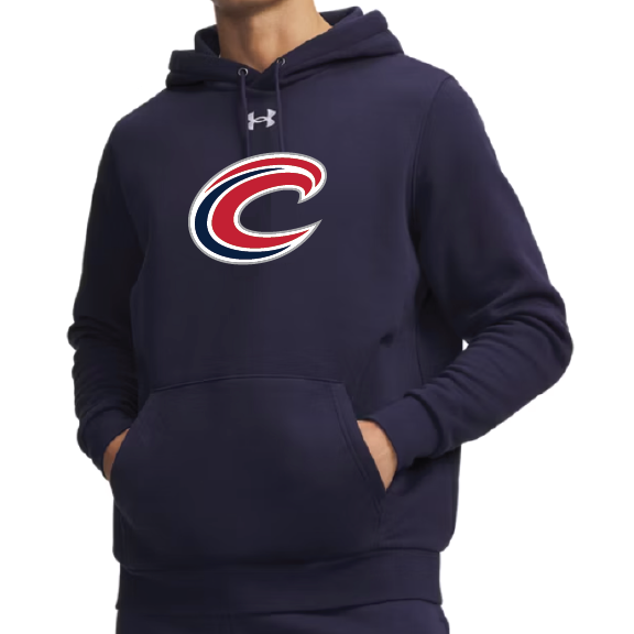 Cyclones - UA Men's Icon Fleece Hoodie - 6014161-410