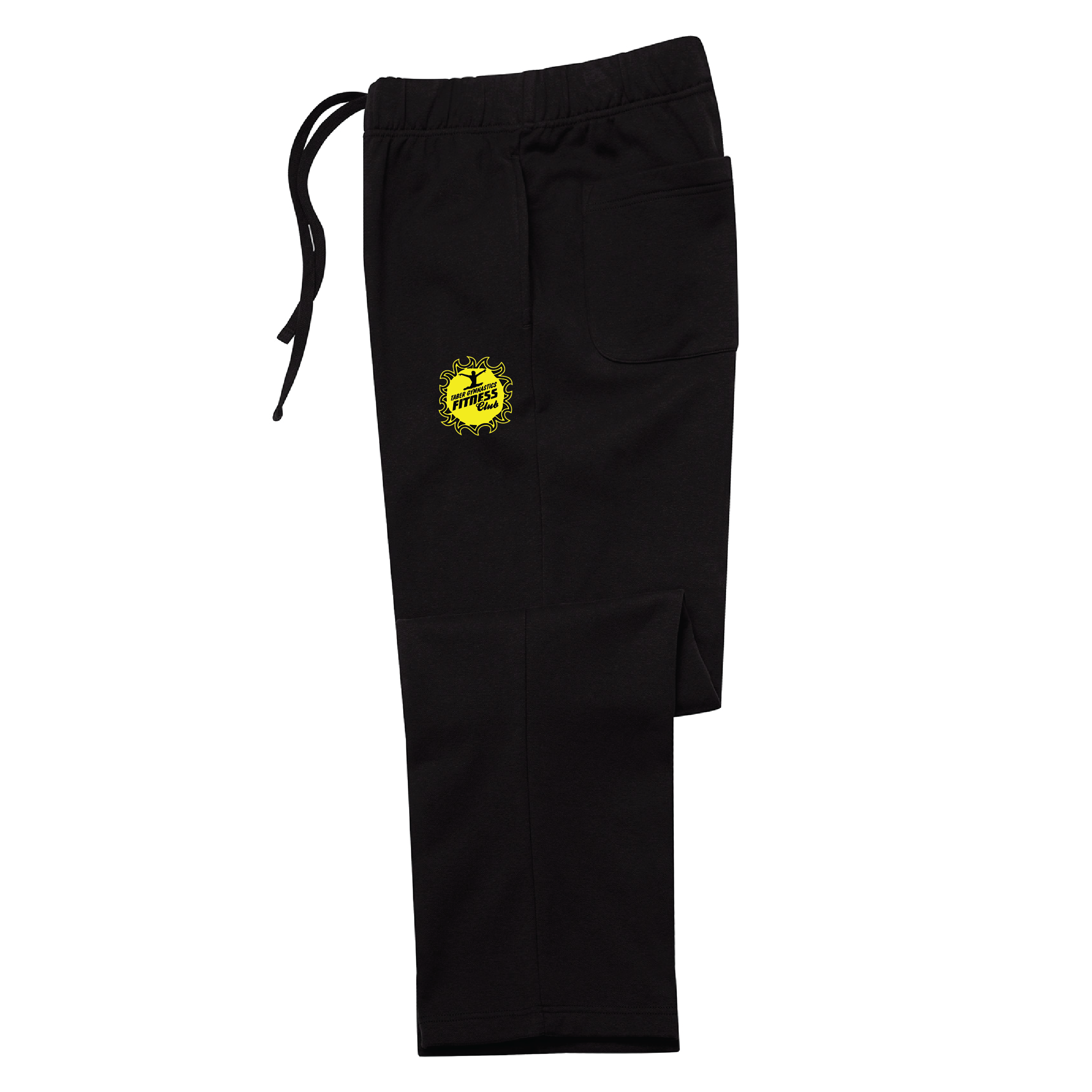 Gymnastics - KOI Adult Open Bottom Sweatpants - KOI2280/Onyx