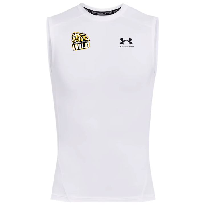 PWBB - UA Men's HeatGear Compression Sleeveless - 1361522-100