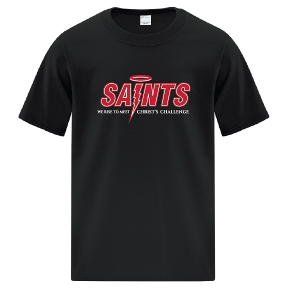 Saints - ATC Youth Everyday Cotton Tee - ATC1000Y/Black