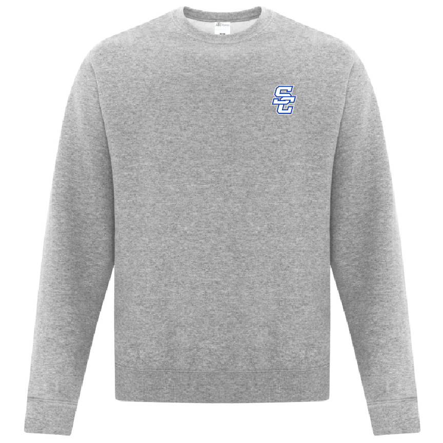 SoCal - ATC Adult Fleece Crewneck Sweater - ATCF2400/Athletic Heather (SC Logo)