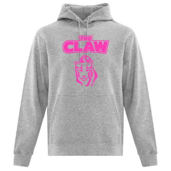Claw - ATC Adult Everyday Fleece Hoodie - ATCF2500/Athletic Heather (Pink)
