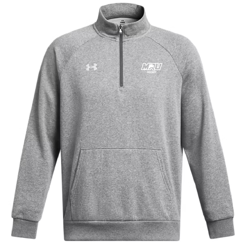 MRUWH - UA Men's Rival Fleece 1/4 Zip - 1386016-025