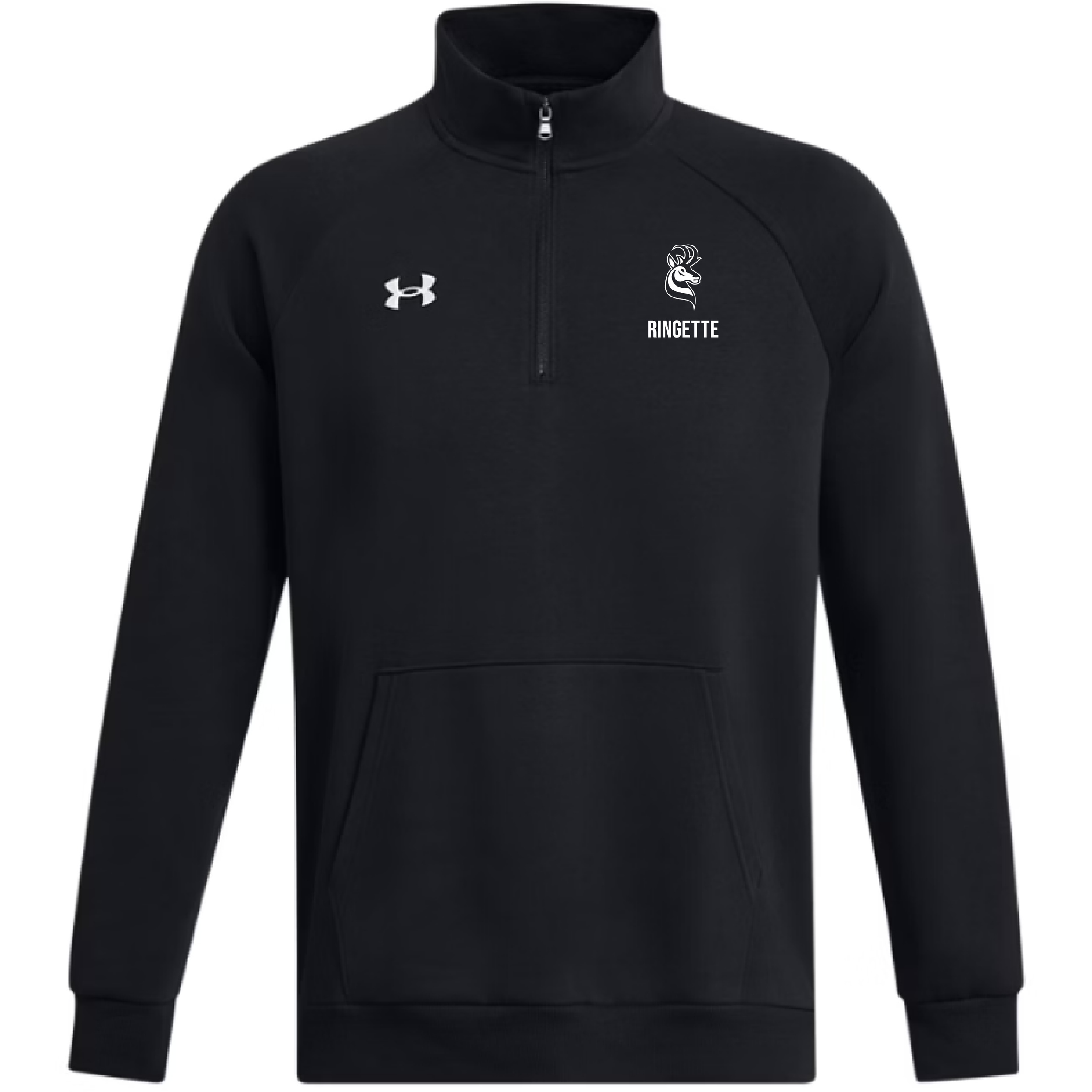 UofL Ringette - UA Men's Rival Fleece 1/4 Zip - 1386016-001